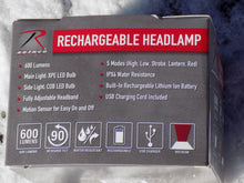 Load image into Gallery viewer, Rechargeable 600 Lumen Head Lamp