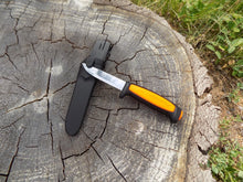 Load image into Gallery viewer, Survival Knife - Mora Basic 546 - outside sheath - Wilderness Survival Systems : Picture