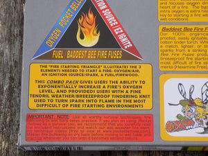 Survival - Baddest Bee Fire Fuse and Bellows Combo Packaging - Wilderness Survival Systems : Picture