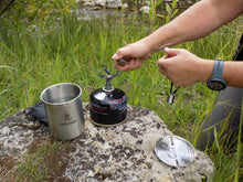 Load image into Gallery viewer, Lighter - Peanut XL lighter titanium lighting stove - Wilderness Survival Systems : Picture