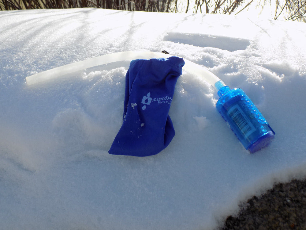 RapidPure Water Purification Straw Wilderness Survival Systems