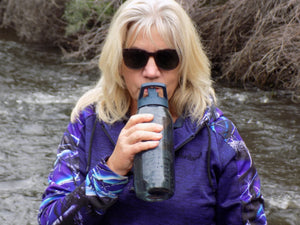 RapidPure Purifier Plus Water Bottle - Wilderness Survival Systems