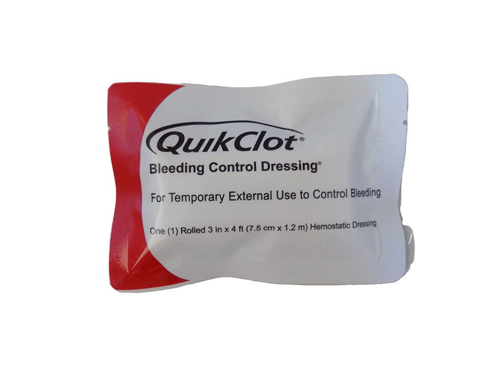 Bleeding Control Dressing QuikClot Bleeding Control Dressing - Wilderness Survival Systems