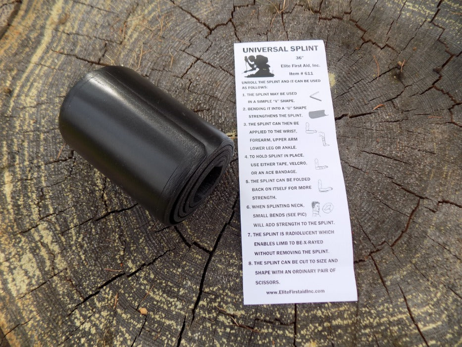 Survival - Universal Splint with Instructions - Wilderness Survival Systems : Picture 