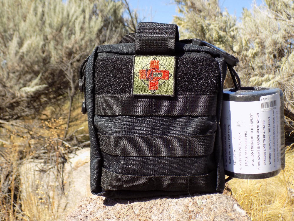 IFAK Advanced - Case with Med Patch Black - Wilderness Survival Systems : Picture 