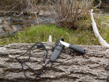 Load image into Gallery viewer, Survival Knife - Mora Eldris Kit - Knife out of Sheath - Wilderness Survival Systems : Picture 
