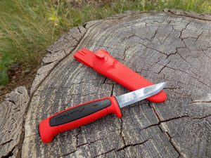 Survival Knife - MORAKNIV Basic 511 - Out of Sheath Blade - Wilderness Survival Systems : Picture 