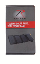 Load image into Gallery viewer, Rothco folding solar panel with power bank - Wilderness Survival Systems
