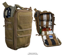 Load image into Gallery viewer, IFAK Pouch - IndiTAK Pouch Coyote Tan with med gear - Eberlestock : Picture
