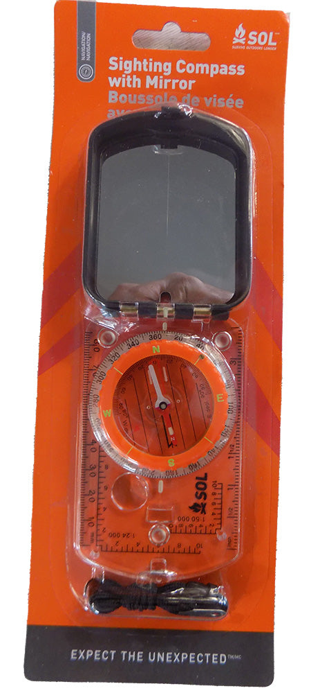 Sol Compass SOL Sighting Compass - Wilderness Survival Systems